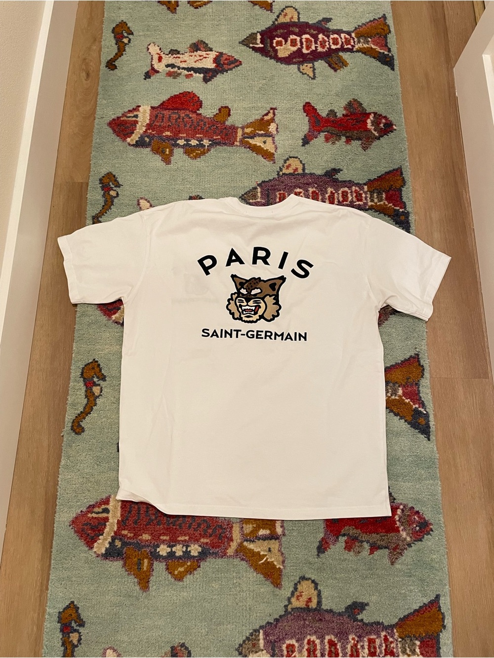 Paris Saint-Germain College Logo T-Shirt Soccer Tokyo Graphic Streetwear